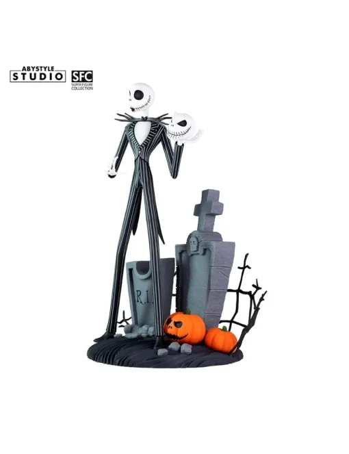 Abystyle Studio Super Figure Collection Nightmare Before Christmas Jack Skellington "Jack Scary Smiling Face"