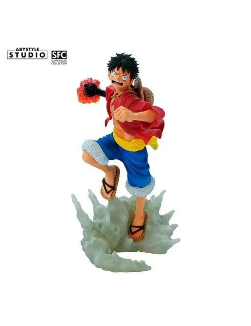 Abystyle Studio Super Figure Collection One Piece Monkey D. Luffy Red Hawk