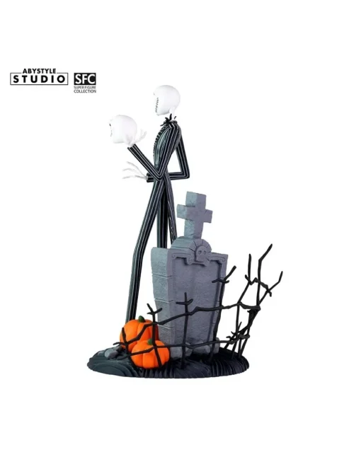 Abystyle Studio Super Figure Collection Nightmare Before Christmas Jack Skellington "Jack Scary Smiling Face"