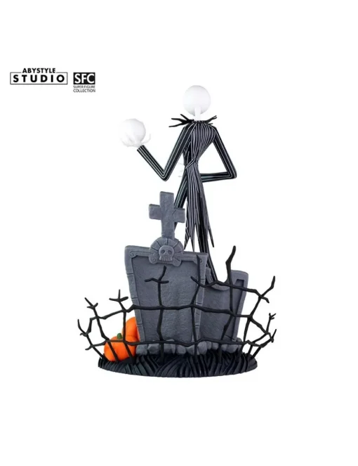Abystyle Studio Super Figure Collection Nightmare Before Christmas Jack Skellington "Jack Scary Smiling Face"