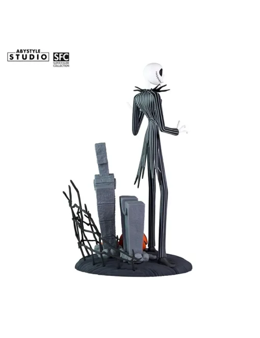 Abystyle Studio Super Figure Collection Nightmare Before Christmas Jack Skellington "Jack Scary Smiling Face"