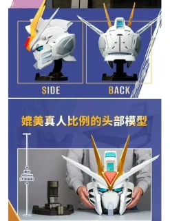 Bandai BN Head Collection Vol.4 Mobile Suit Gundam STTS-909 Rising Freedom Gundam Head Sculpt