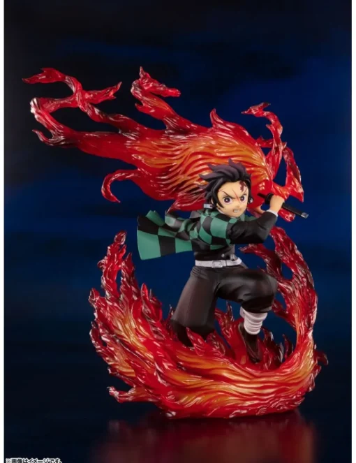 Bandai Figuarts Zero Demon Slayer Kimetsu No Yaiba Tanjiro Kamado Hinokami Kagura Version