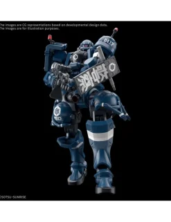 Bandai High Grade HG 1/144 Mobile Suit Gundam MS-06-SSP Police Zaku