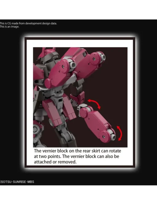 Bandai High Grade HG 1/144 Mobile Suit Gundam EB-05c Schwalbe Custom