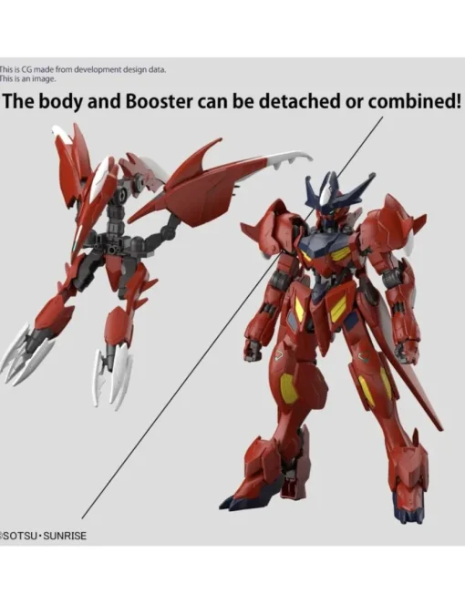 Bandai High Grade HGGBM 1/144 Mobile Suit Gundam ASW-G-08A Gundam Amazing Barbatos Lupus