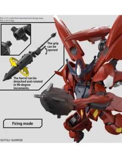 Bandai High Grade HGGBM 1/144 Mobile Suit Gundam ASW-G-08A Gundam Amazing Barbatos Lupus