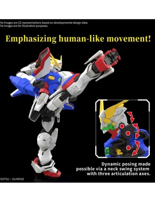 Bandai Real Grade RG 1/144 Mobile Suit Gundam GF13-017NJ Shining Gundam