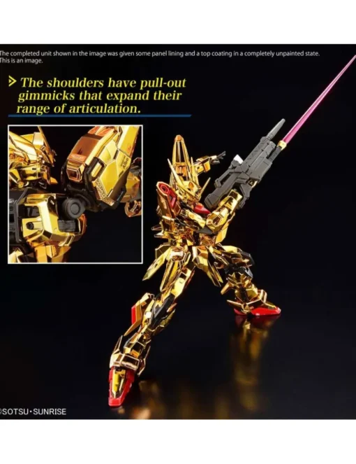Bandai Real Grade RG 1/144 Mobile Suit Gundam ORB-01 Akatsuki Gundam Oowashi Unit