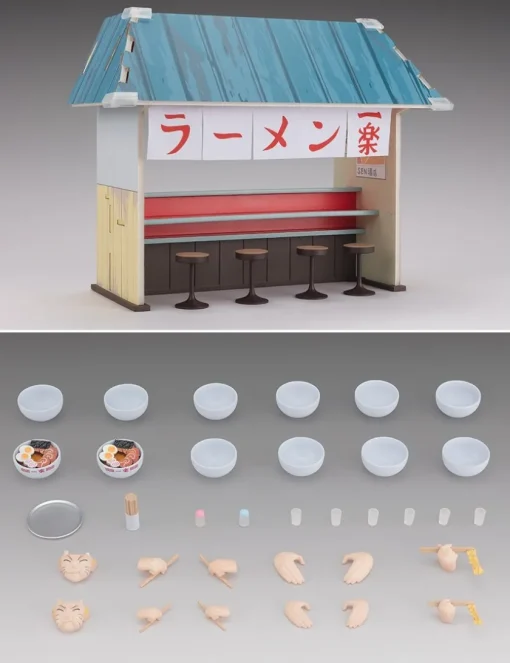 Bandai S.H. Figuarts Naruto Shippuden Ichiraku Ramen Set
