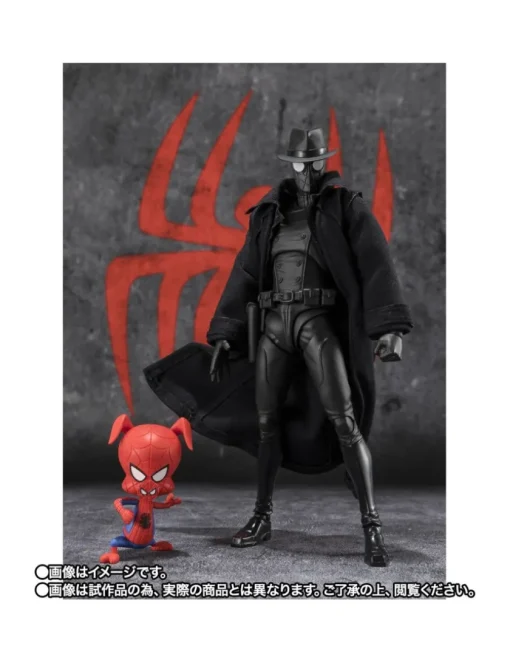Bandai S.H. Figuarts Spider-Man: Across the Spider-Verse Spider-Man Noir & Spider-Ham