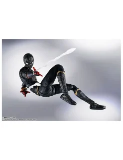 Bandai S.H. Figuarts Spider-Man No Way Home Spider-Man Black & Gold Suit Special Set
