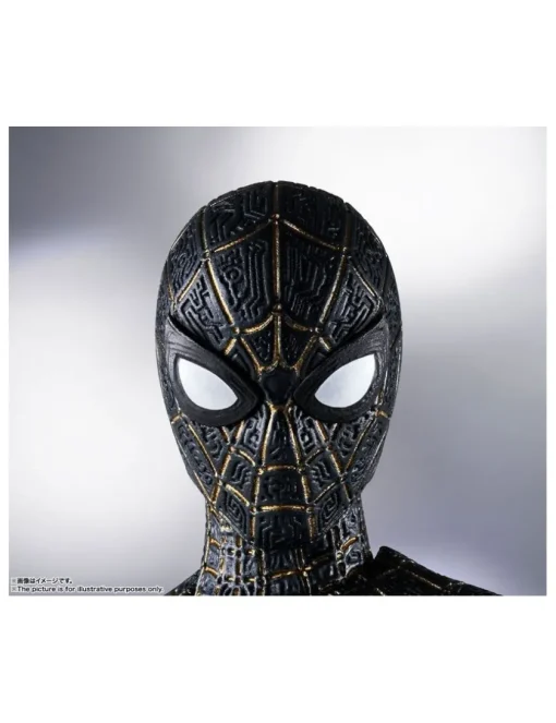Bandai S.H. Figuarts Spider-Man No Way Home Spider-Man Black & Gold Suit Special Set