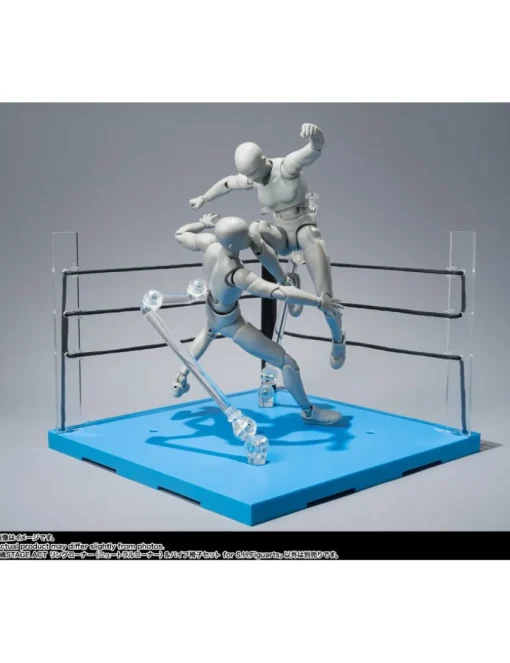 Bandai Tamashii Stage ACT Ring Corner Neutral Corner & Pipe Chair Set
