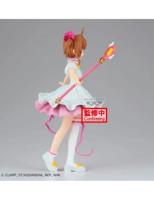 Banpresto Cardcaptor Sakura Clow Card Sakura Kinomoto White Dress Version