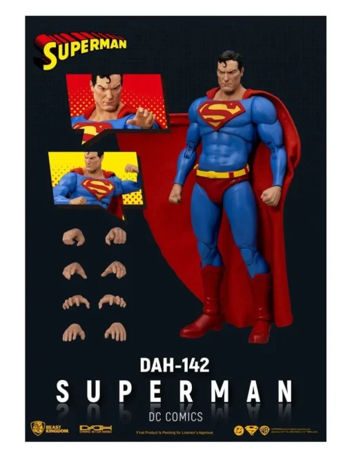 Beast Kingdom Dynamic 8ction Heroes DAH-142 Superman