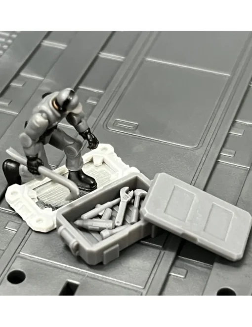 Diaclone Dia-nauts Maintence Crew Set