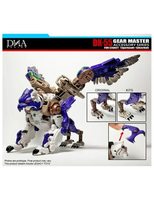 DNA Design DK-55 Upgrade Kit for Legacy Tigerhawk & Silverbolt