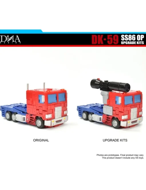 DNA Design DK-59 Upgrade Kits for Studio Series 86-31 Commander Class Optimus Prime