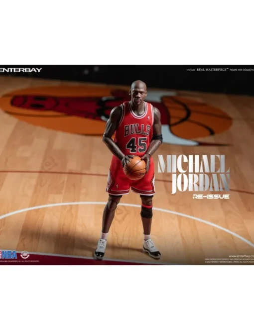 Enterbay Real Masterpiece Figure NBA Collection Michael Jordan "I'm Back" Limited Edition