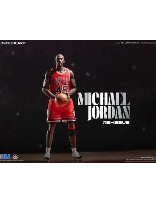 Enterbay Real Masterpiece Figure NBA Collection Michael Jordan "I'm Back" Limited Edition