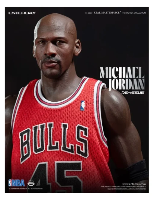 Enterbay Real Masterpiece Figure NBA Collection Michael Jordan "I'm Back" Limited Edition