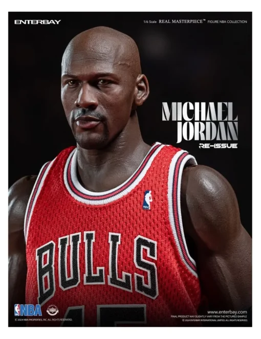 Enterbay Real Masterpiece Figure NBA Collection Michael Jordan "I'm Back" Limited Edition