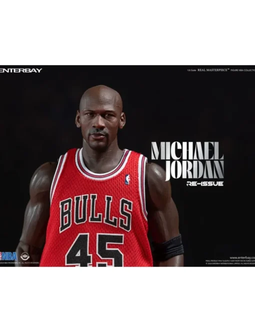 Enterbay Real Masterpiece Figure NBA Collection Michael Jordan "I'm Back" Limited Edition