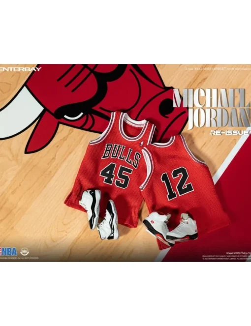 Enterbay Real Masterpiece Figure NBA Collection Michael Jordan "I'm Back" Limited Edition