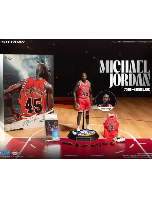 Enterbay Real Masterpiece Figure NBA Collection Michael Jordan "I'm Back" Limited Edition