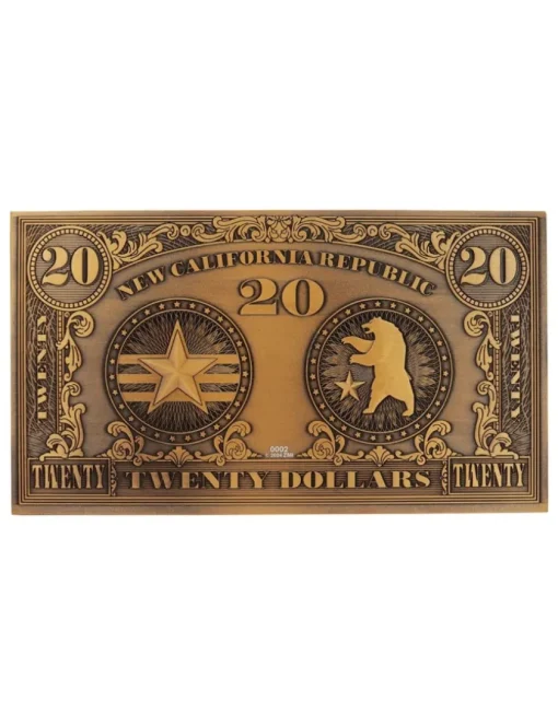Fanattik Fallout New Vegas New California Republic $20 Bill Limited Edition