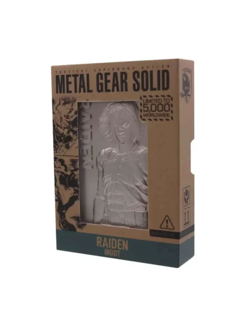 Fanattik Metal Gear Solid 2 Sons of Liberty Raiden Ingot Limited Edition