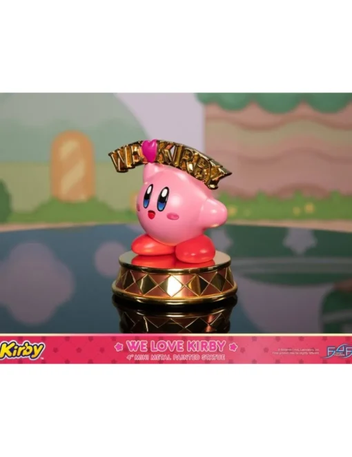 First 4 Figures Mini Metal Painted Staute We Love Kirby