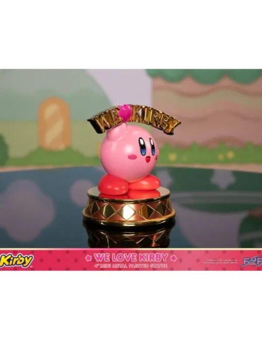 First 4 Figures Mini Metal Painted Staute We Love Kirby