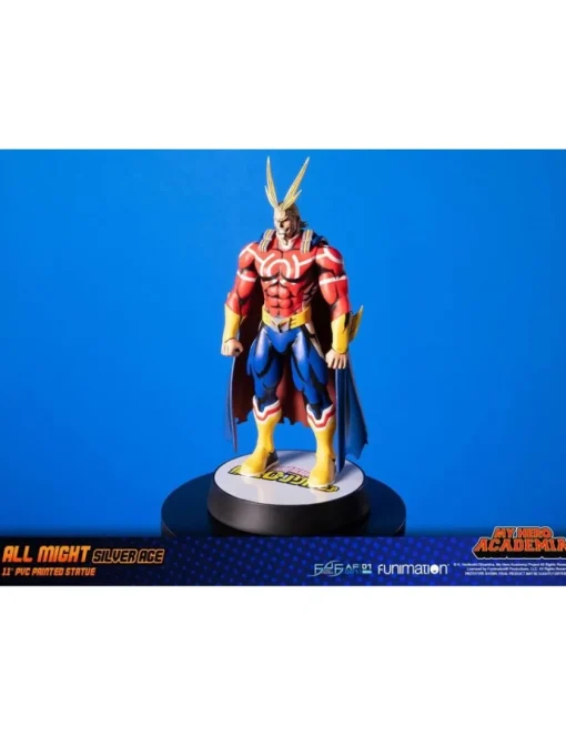 First 4 Figures My Hero Academia All Might Silver Age