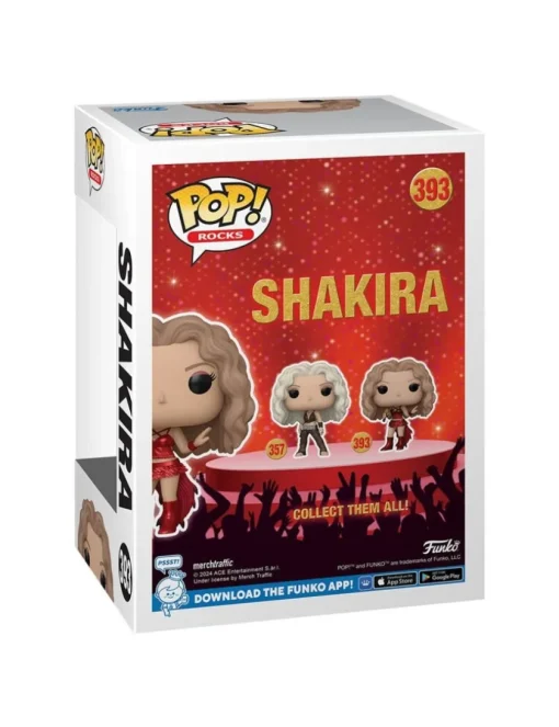 Funko POP! Rocks 393 Shakira Funko Special Edition