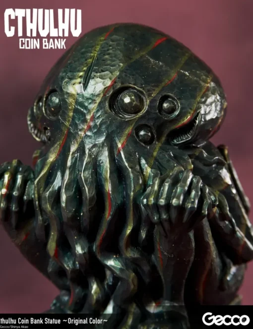 Gecco Cthulhu Original Color Coin Bank