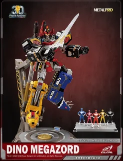 Gilgal Toys Metal Pro Mighty Morphin Power Rangers Dino Megazord