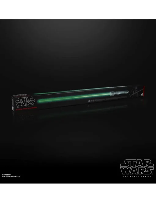 Hasbro Star Wars The Black Series Replica 1/1 Force FX Elite Lightsaber Kit Fisto