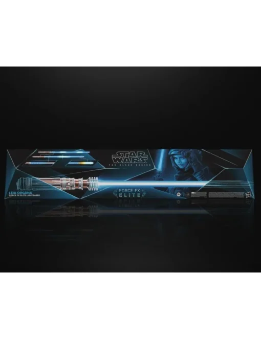 Hasbro Star Wars The Black Series Replica 1/1 Force FX Elite Lightsaber Leia Organa