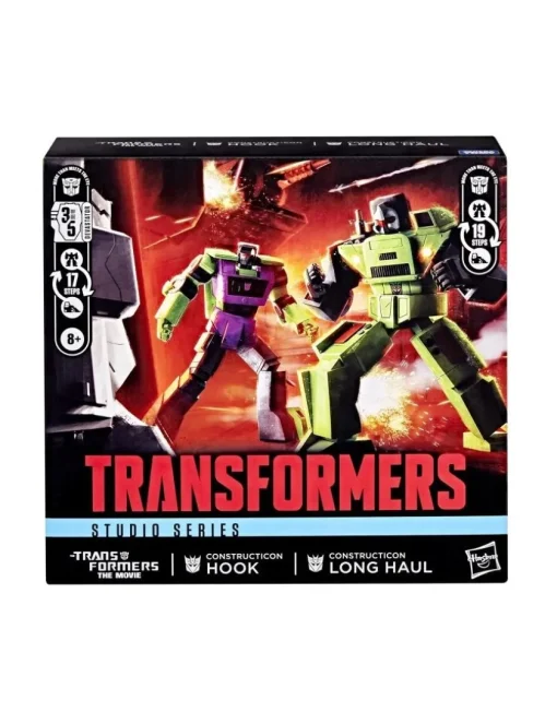 Hasbro Transformers The Movie Studio Series 86 Constructicon Hook & Long Haul