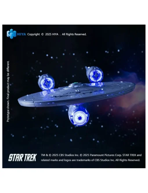 Hiya Toys REPLICAart Series Star Trek U.S.S. Enterprise NCC-1701
