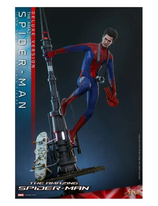 Hot Toys Movie Masterpiece The Amazing Spider-Man 1/6 Scale Collectible Figure Deluxe Edition