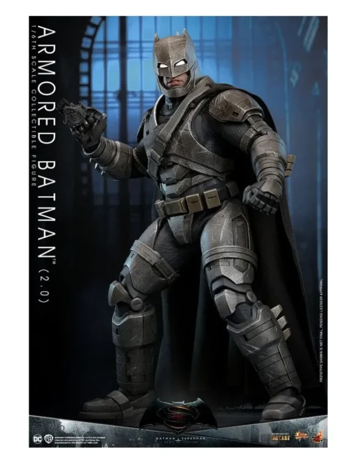Hot Toys Movie Masterpiece Batman v Superman Dawn of Justice Armored Batman 2.0 1/6 Scale Collectible Figure