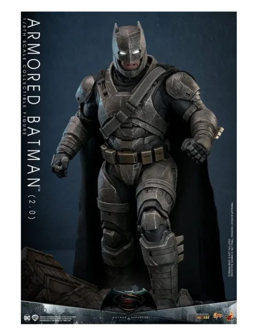 Hot Toys Movie Masterpiece Batman v Superman Dawn of Justice Armored Batman 2.0 1/6 Scale Collectible Figure