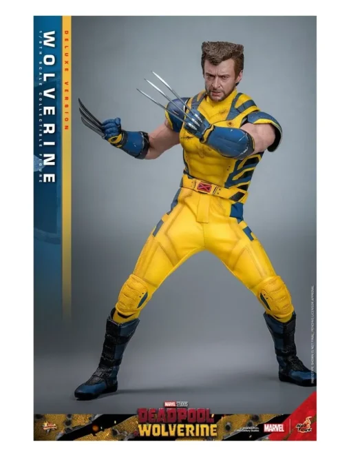 Hot Toys Movie Masterpiece Deadpool & Wolverine Wolverine 1/6 Scale Collectible Figure Deluxe Edition