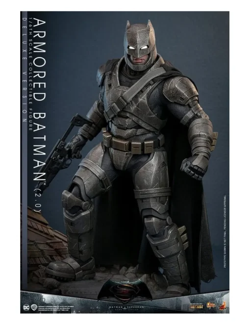 Hot Toys Movie Masterpiece Batman v Superman Dawn of Justice Armored Batman 2.0 1/6 Scale Collectible Figure Deluxe Version