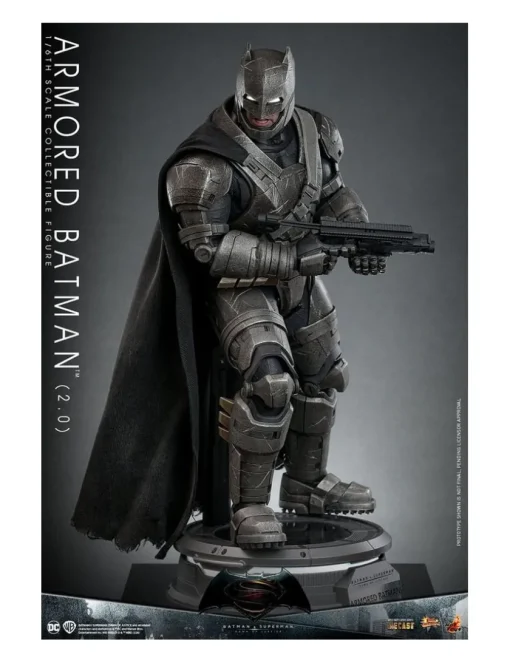 Hot Toys Movie Masterpiece Batman v Superman Dawn of Justice Armored Batman 2.0 1/6 Scale Collectible Figure
