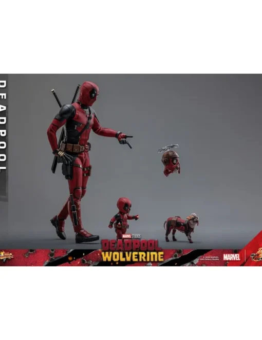 Hot Toys Movie Masterpiece Deadpool & Wolverine Deadpool 1/6 Scale Collectible Figure