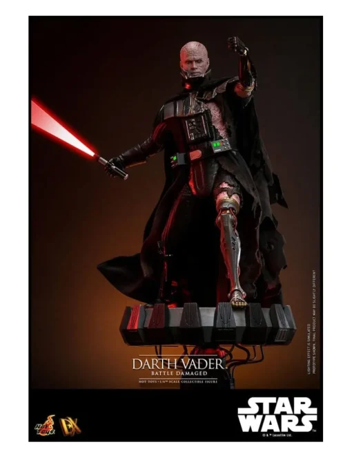 Hot Toys Star Wars Darth Vader Battle Damaged 1/6 Scale Collectible Figure